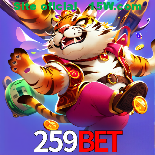Imagem promocional da 259bet mostrando a plataforma e suas vantagens